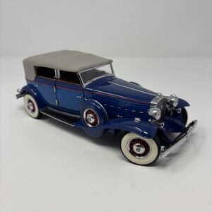1932 Cadillac V-16 Sport Phaeton - 1:24 Franklin Mint - Two-Tone Blue